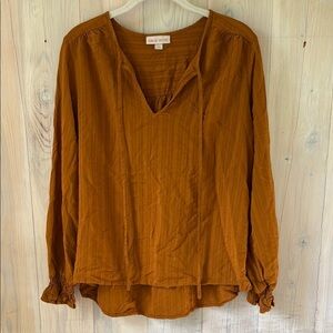 Knox Rose Peasant Blouse Size M